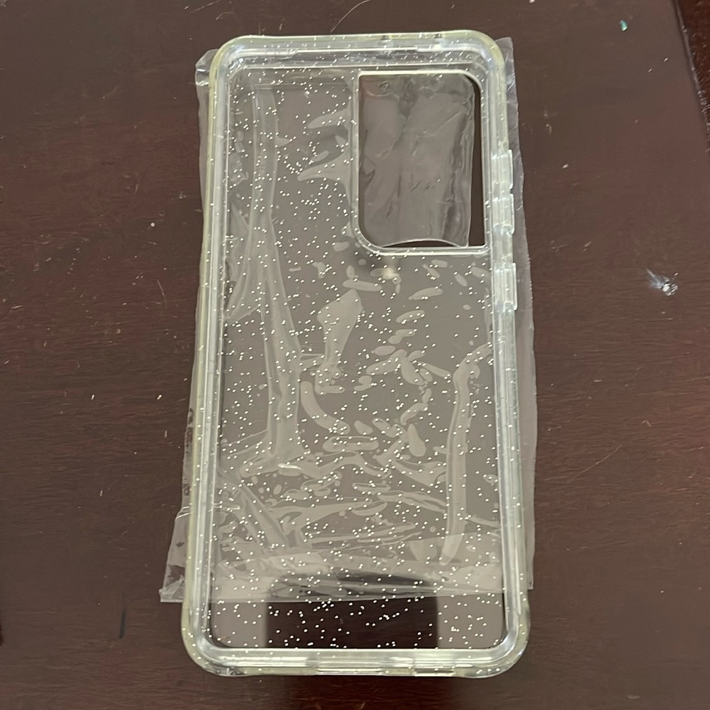OtterBox Galaxy S21 FE 5G (Only) Symmetry Series Case - STARDUST (SILVER FLAKE),